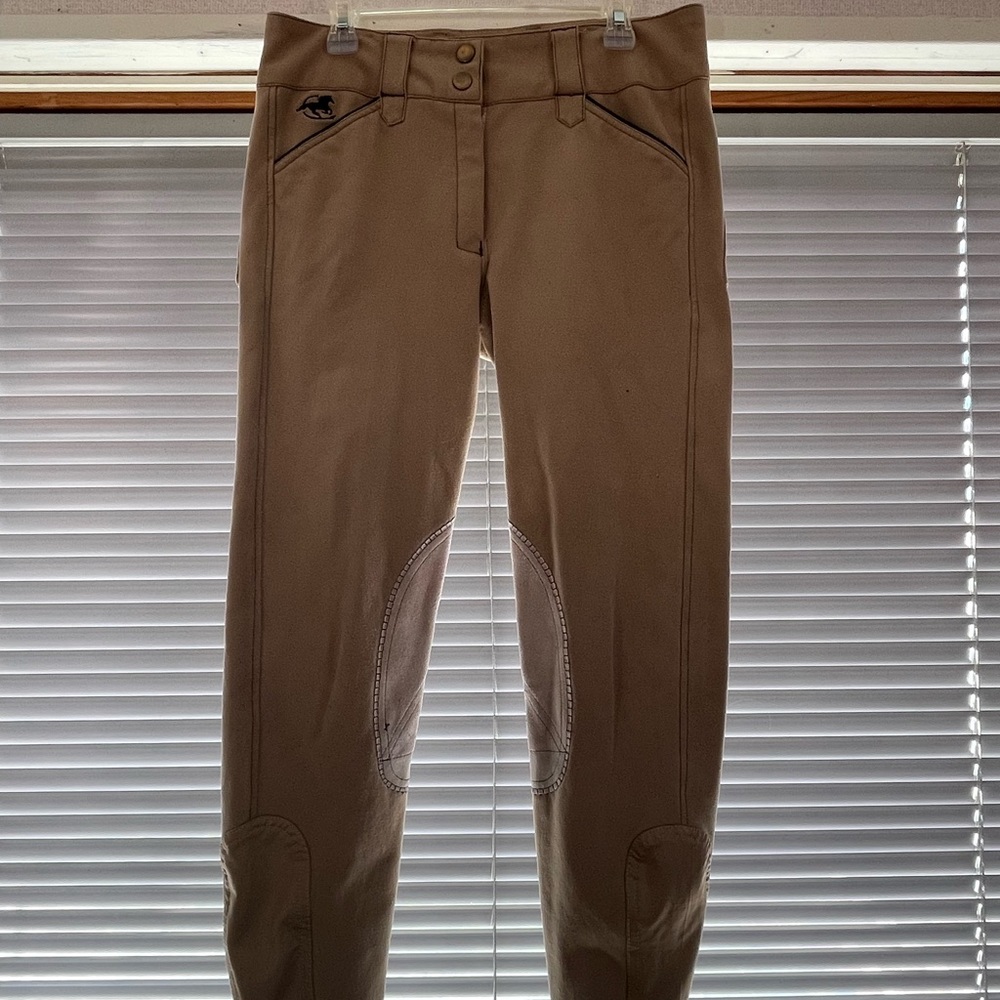 Smartpak Piper Tan Knee-Patch Breech